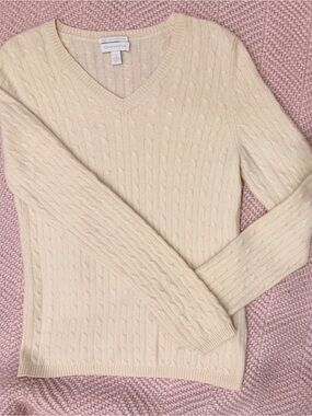 Charter Club V-neck Cashmere Sweater
